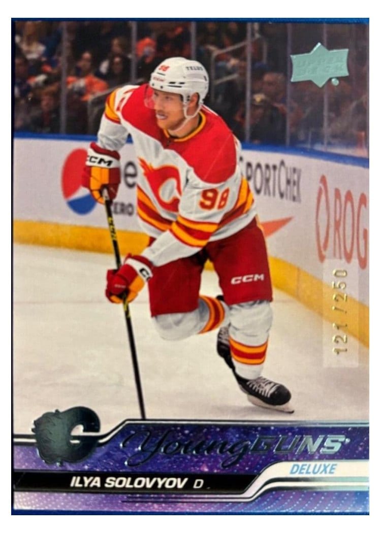 2023-24 Upper Deck Base Set Ilya Solovyov #493 card
