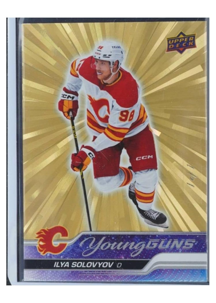 2023-24 Upper Deck Base Set Ilya Solovyov #493 card