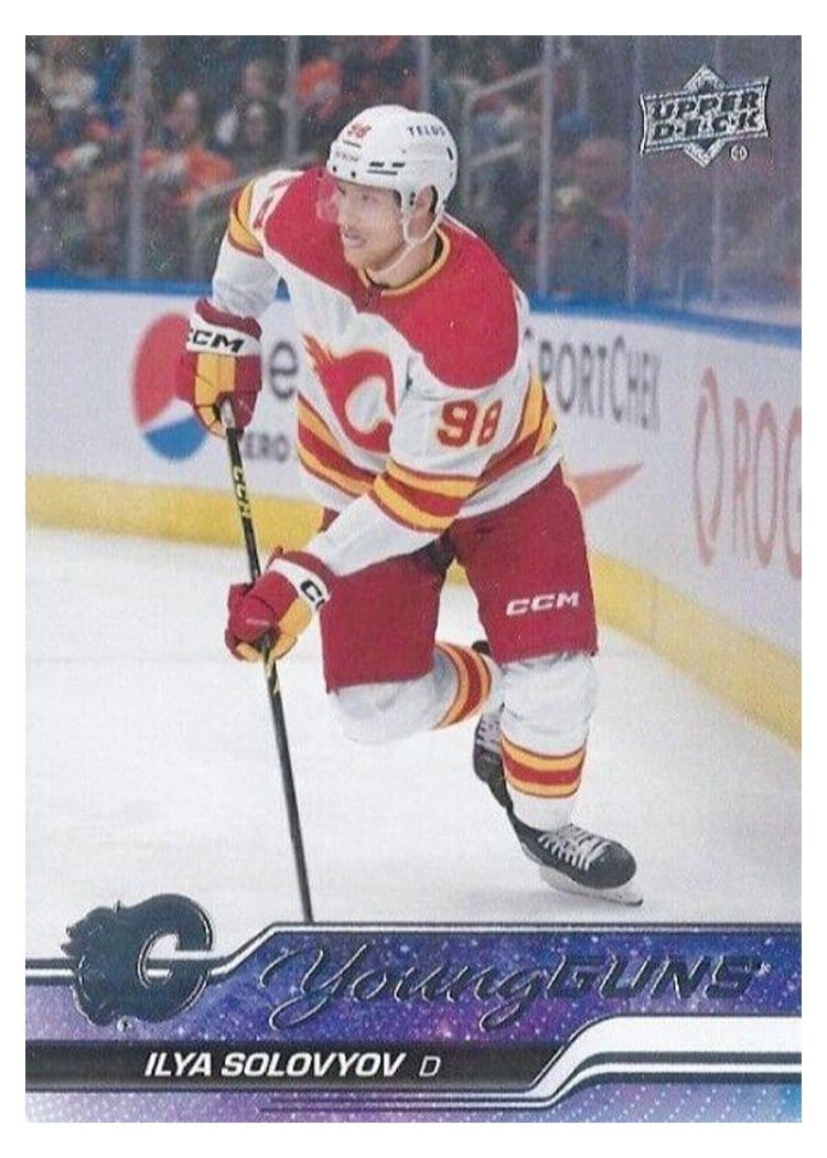 2023-24 Upper Deck Base Set Ilya Solovyov #493 card