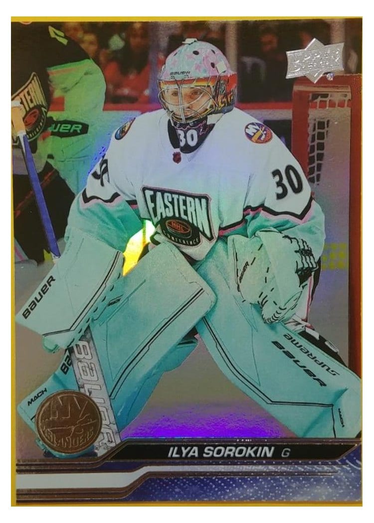 2023-24 Upper Deck Base Set Ilya Sorokin #687 card