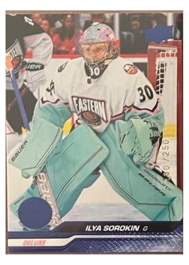 2023-24 Upper Deck Base Set Ilya Sorokin #687 card