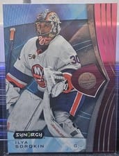 2023-24 Upper Deck Synergy Base Set Ilya Sorokin #22 card