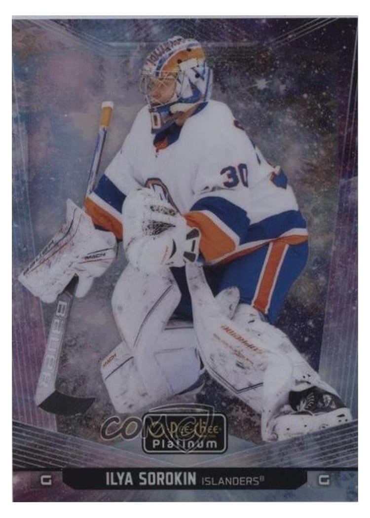 2024-25 O-Pee-Chee Platinum Base Set Ilya Sorokin #109 card