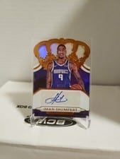 2018 Panini Crown Royale Crown Autographs Iman Shumpert #CA-ISH card