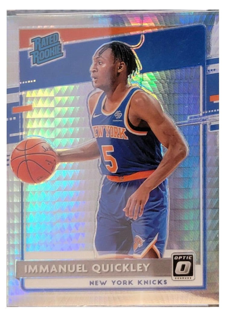 2020-21 Donruss Optic Base Set Immanuel Quickley #175 card