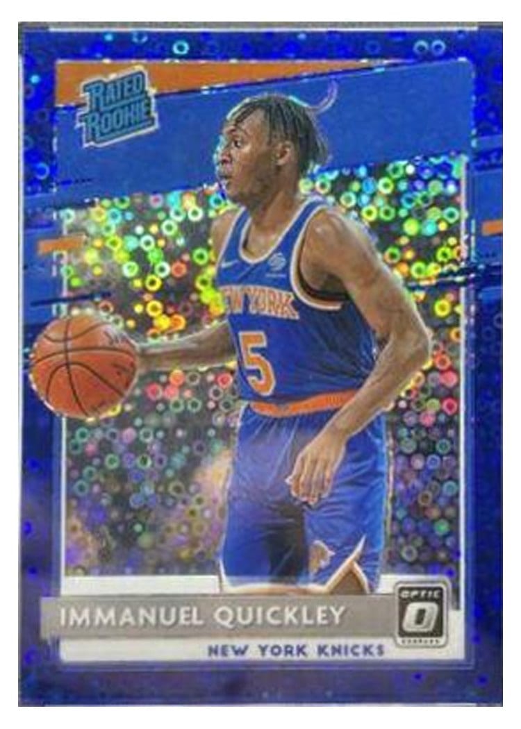 2020-21 Donruss Optic Base Set Immanuel Quickley #175 card