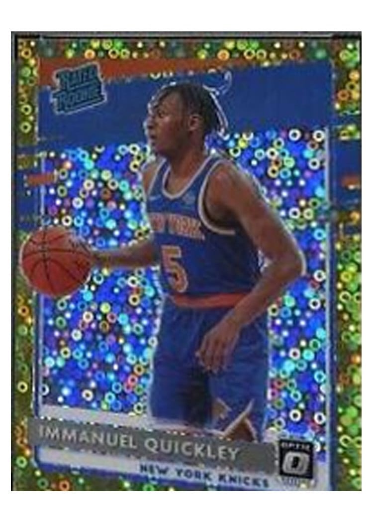2020-21 Donruss Optic Base Set Immanuel Quickley #175 card