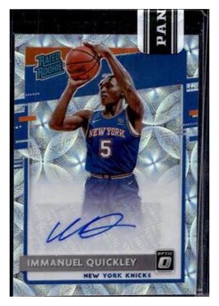 2020-21 Donruss Optic Base Set Immanuel Quickley #175 card