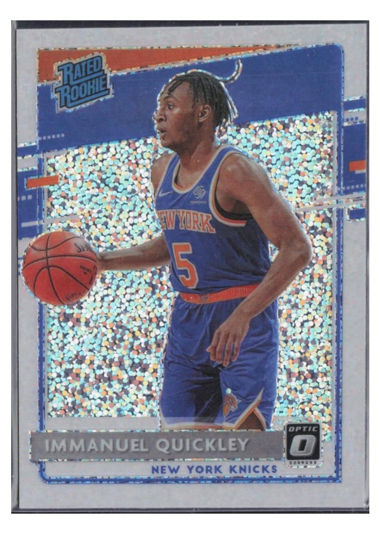 2020-21 Donruss Optic Base Set Immanuel Quickley #175 card