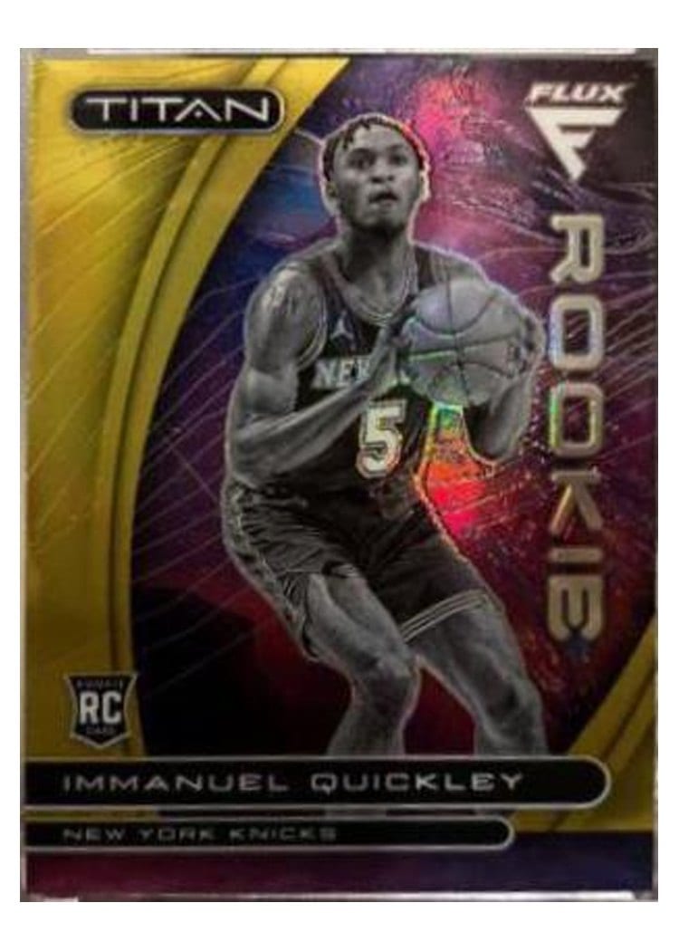 2020-21 Panini Prizm Base Set Immanuel Quickley #296 card