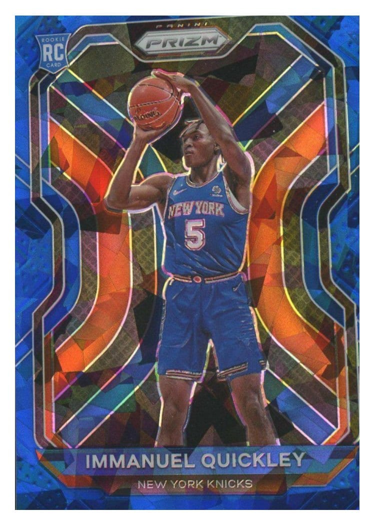 2020-21 Panini Prizm Base Set Immanuel Quickley #296 card