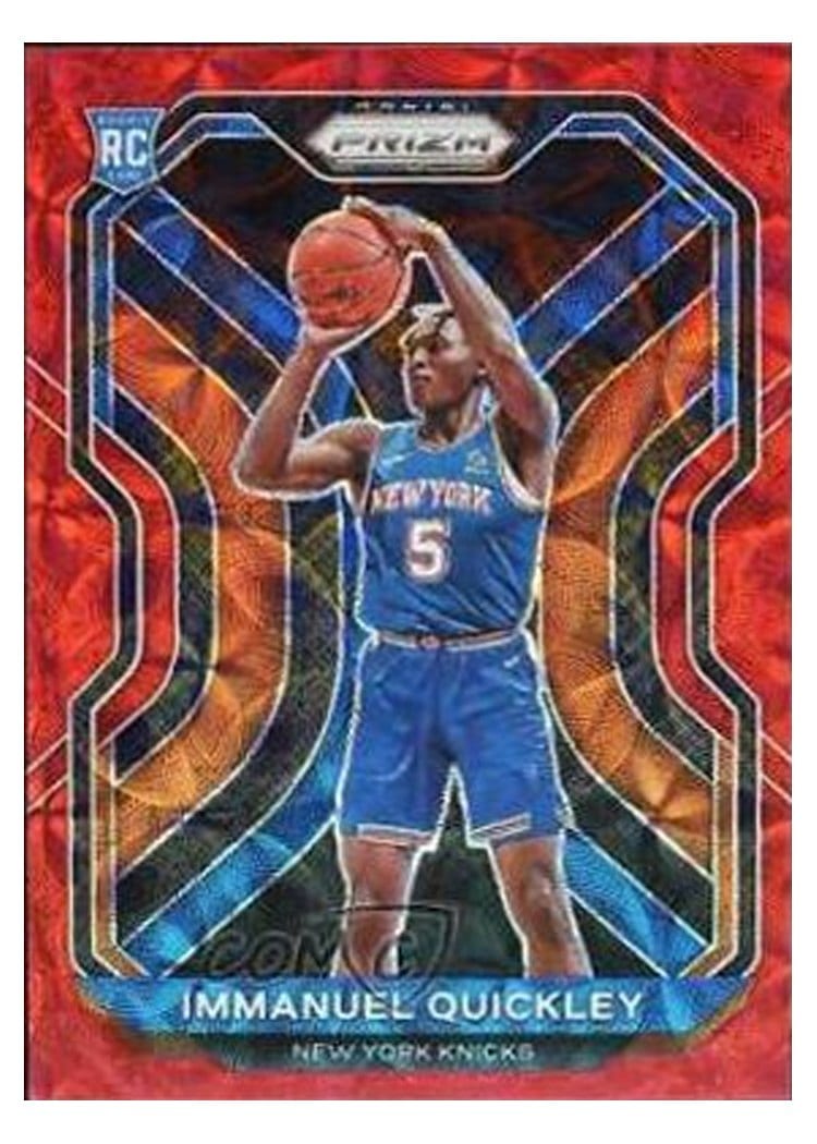 2020-21 Panini Prizm Base Set Immanuel Quickley #296 card