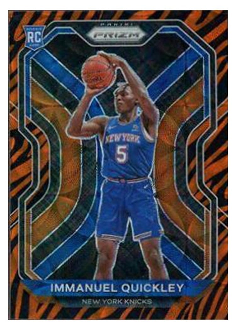 2020-21 Panini Prizm Base Set Immanuel Quickley #296 card