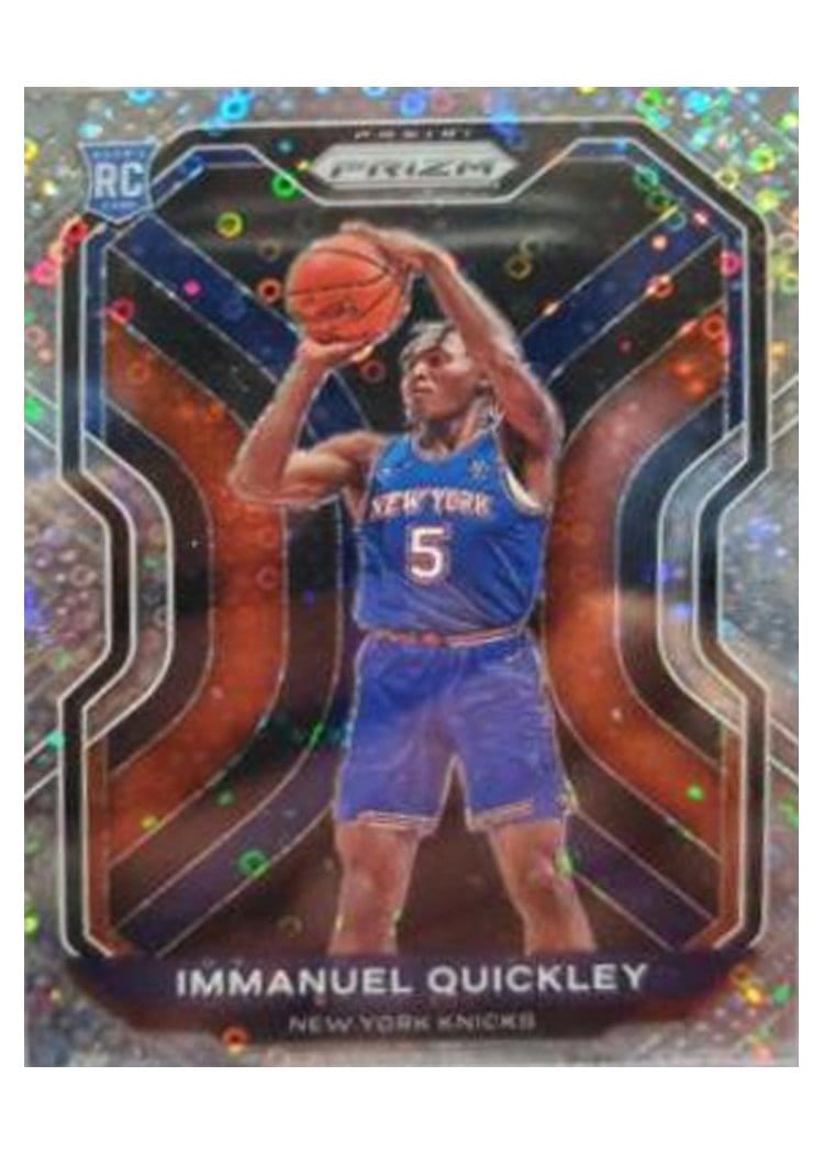 2020-21 Panini Prizm Base Set Immanuel Quickley #296 card
