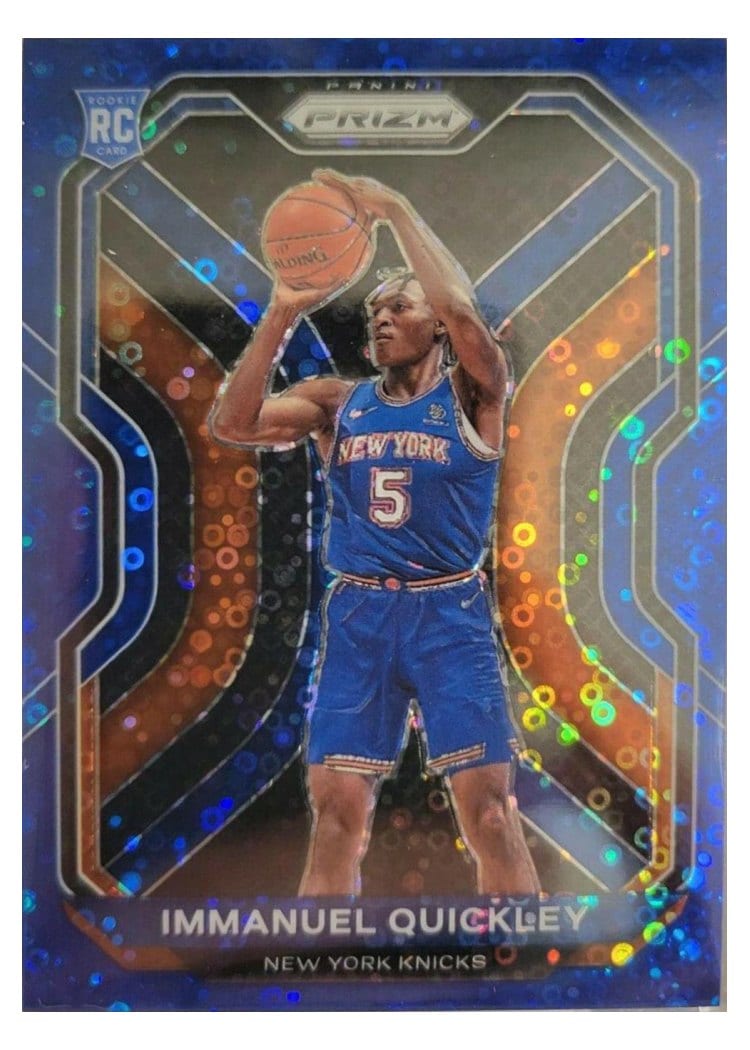 2020-21 Panini Prizm Base Set Immanuel Quickley #296 card