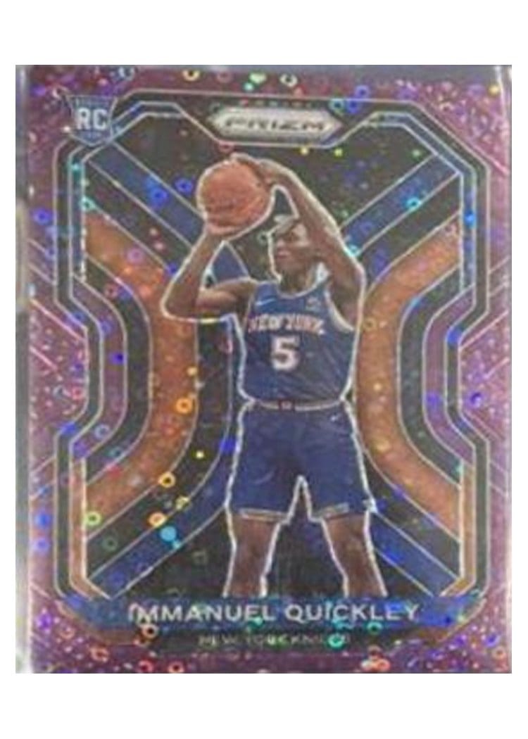 2020-21 Panini Prizm Base Set Immanuel Quickley #296 card