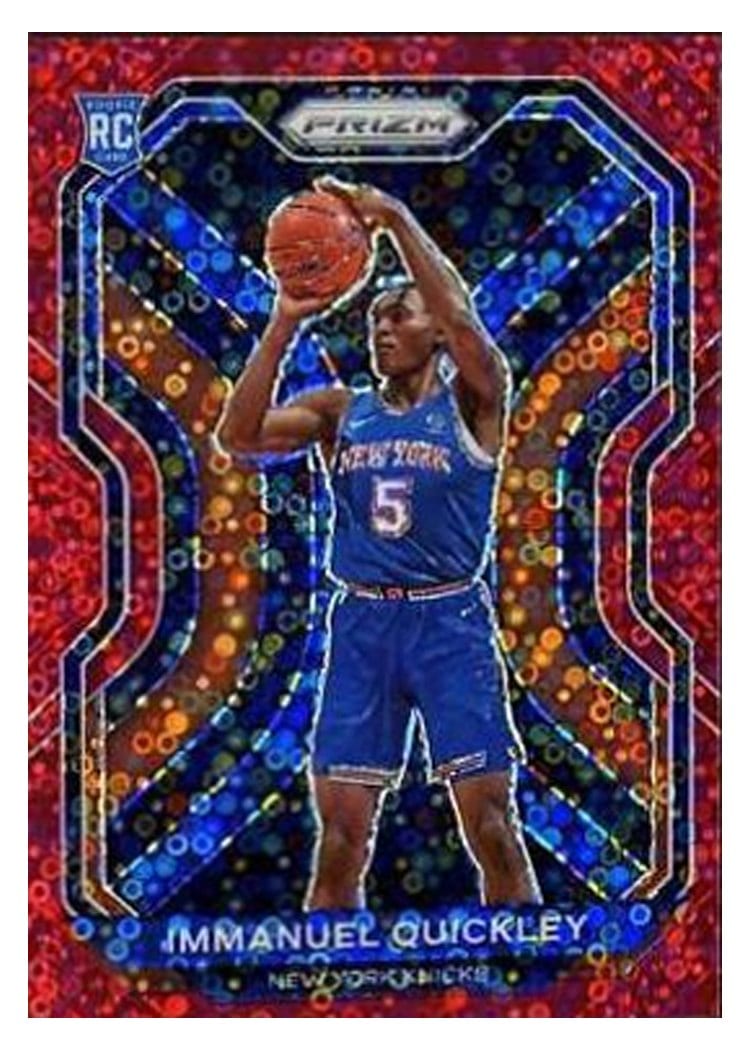 2020-21 Panini Prizm Base Set Immanuel Quickley #296 card