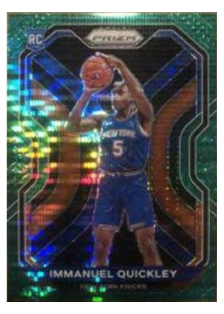 2020-21 Panini Prizm Base Set Immanuel Quickley #296 card