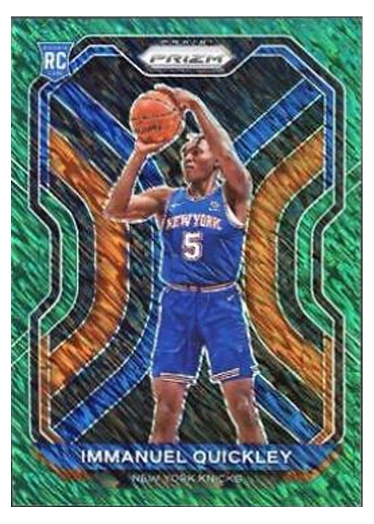 2020-21 Panini Prizm Base Set Immanuel Quickley #296 card
