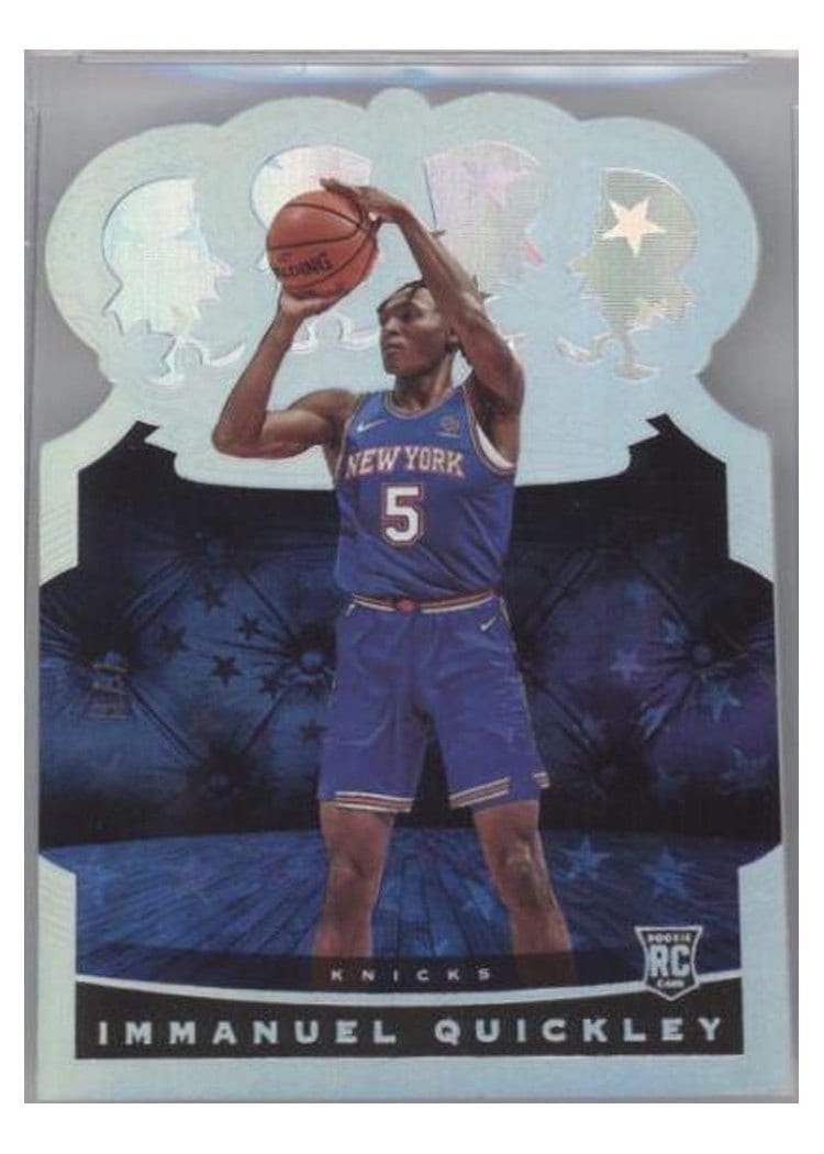 2020-21 Panini Prizm Base Set Immanuel Quickley #296 card