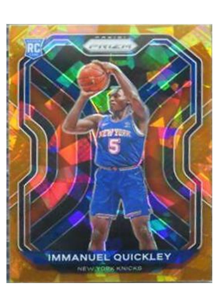 2020-21 Panini Prizm Base Set Immanuel Quickley #296 card
