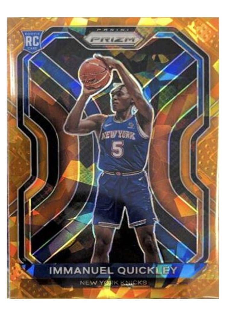 2020-21 Panini Prizm Base Set Immanuel Quickley #296 card