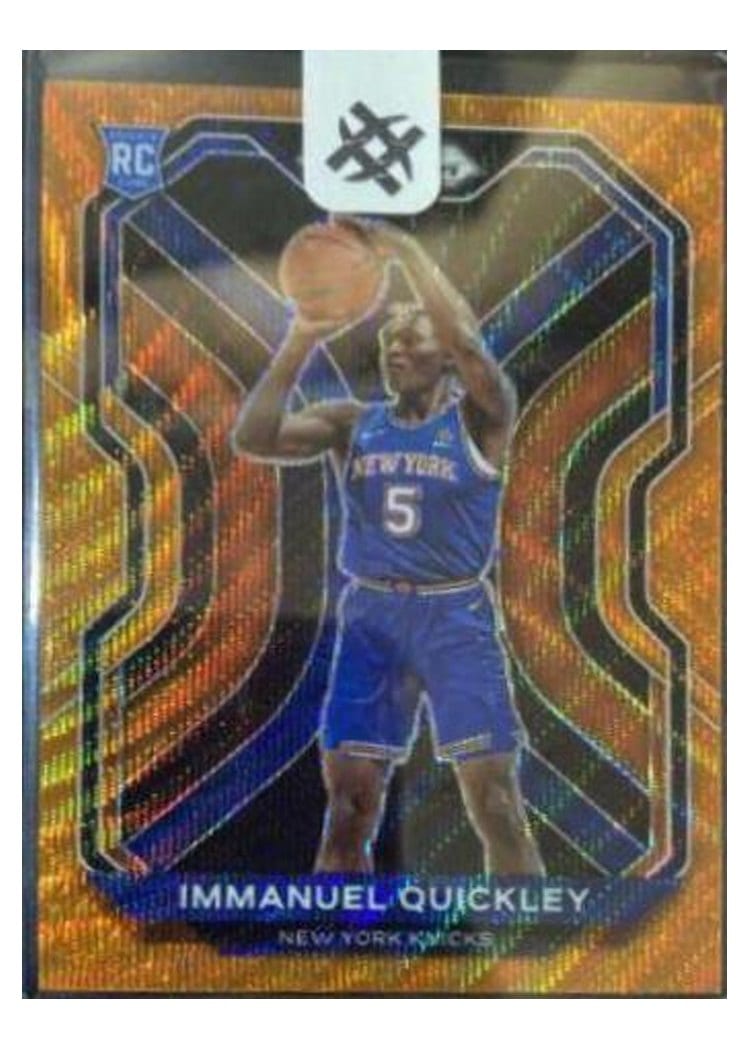 2020-21 Panini Prizm Base Set Immanuel Quickley #296 card