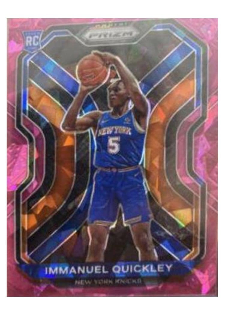 2020-21 Panini Prizm Base Set Immanuel Quickley #296 card