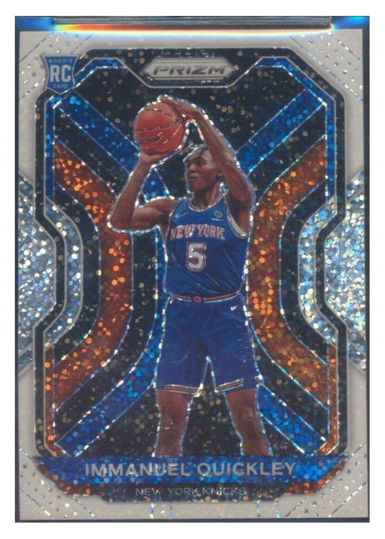 2020-21 Panini Prizm Base Set Immanuel Quickley #296 card