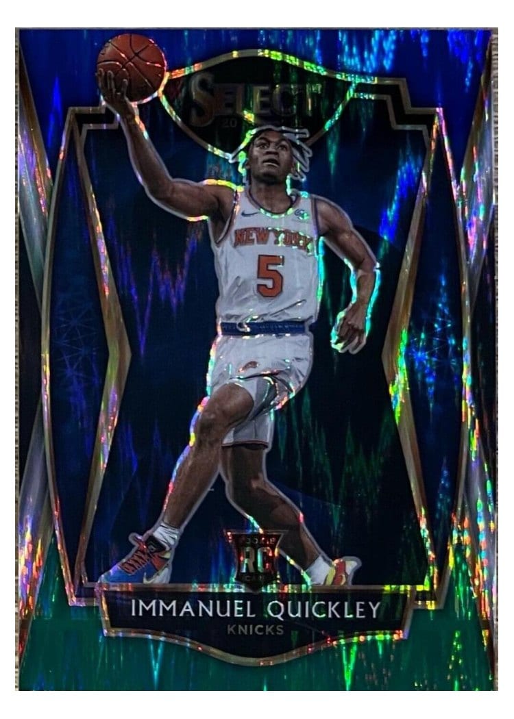2020-21 Panini Select Base Set Immanuel Quickley #172 card