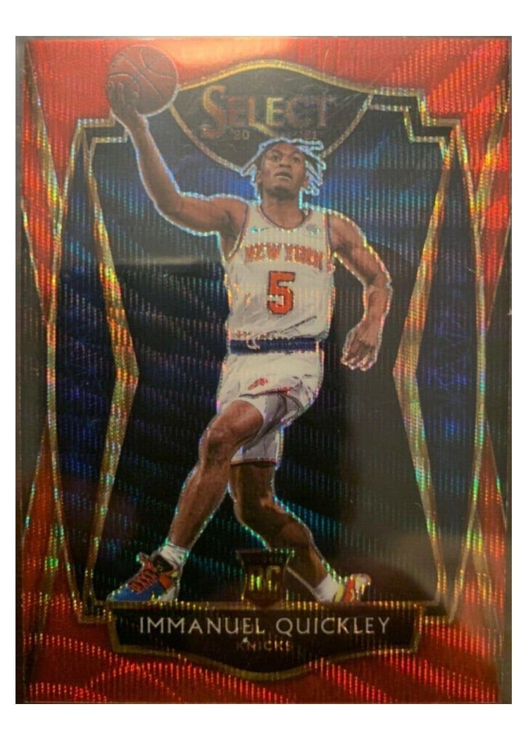 2020-21 Panini Select Base Set Immanuel Quickley #172 card