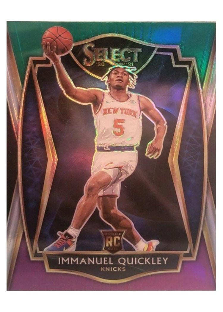 2020-21 Panini Select Base Set Immanuel Quickley #172 card