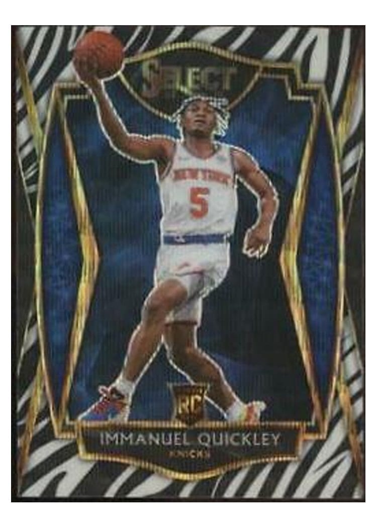 2020-21 Panini Select Base Set Immanuel Quickley #172 card