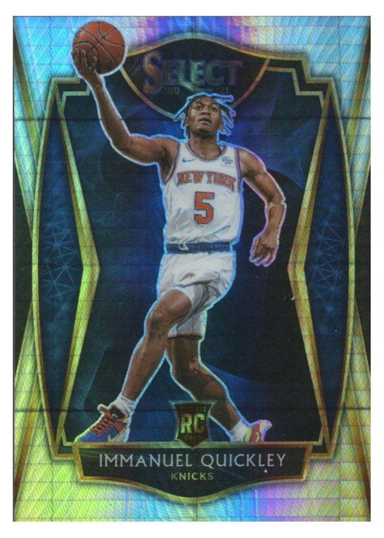 2020-21 Panini Select Base Set Immanuel Quickley #172 card