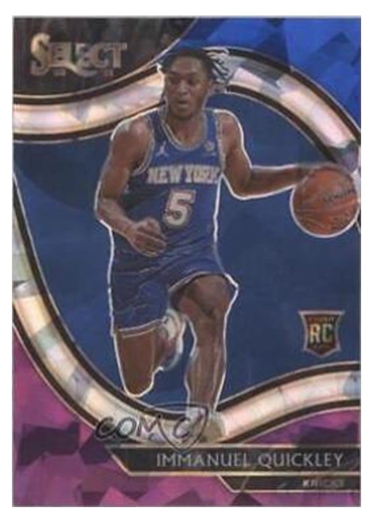 2020-21 Panini Select Base Set Immanuel Quickley #276 card