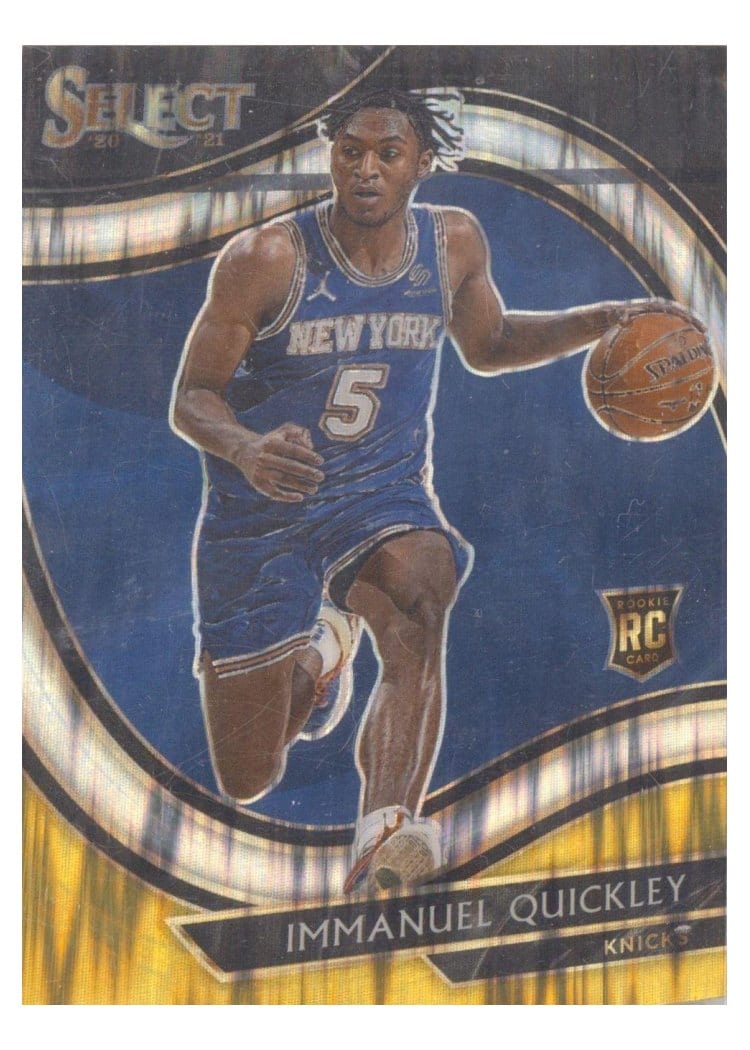 2020-21 Panini Select Base Set Immanuel Quickley #276 card