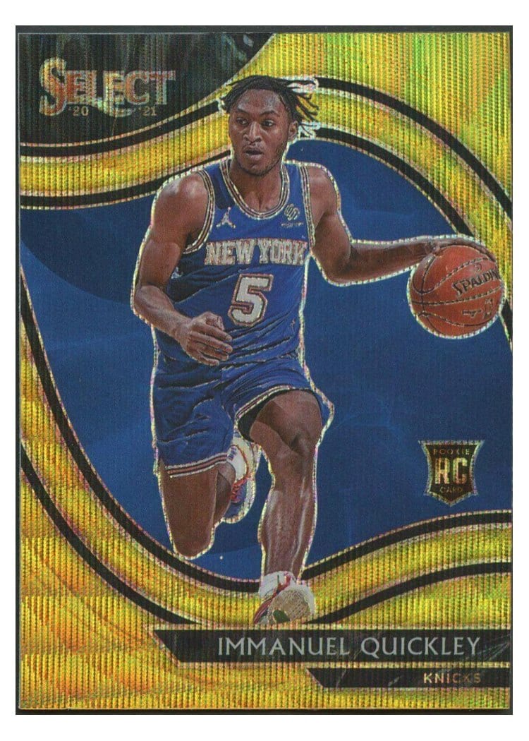 2020-21 Panini Select Base Set Immanuel Quickley #276 card