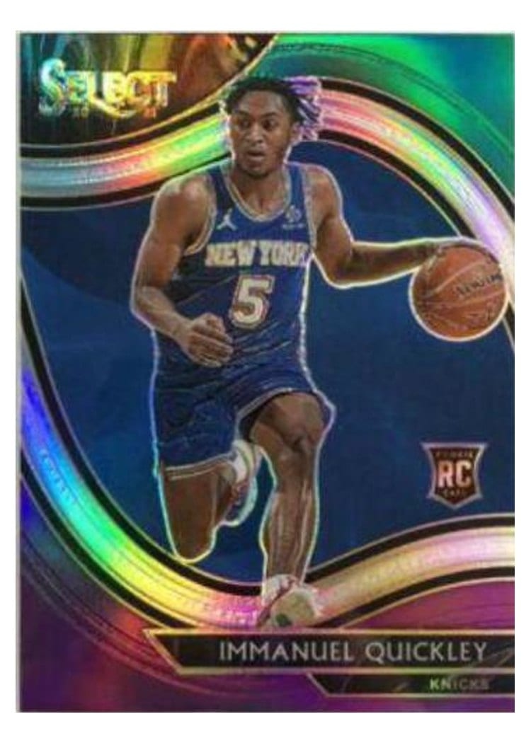 2020-21 Panini Select Base Set Immanuel Quickley #276 card