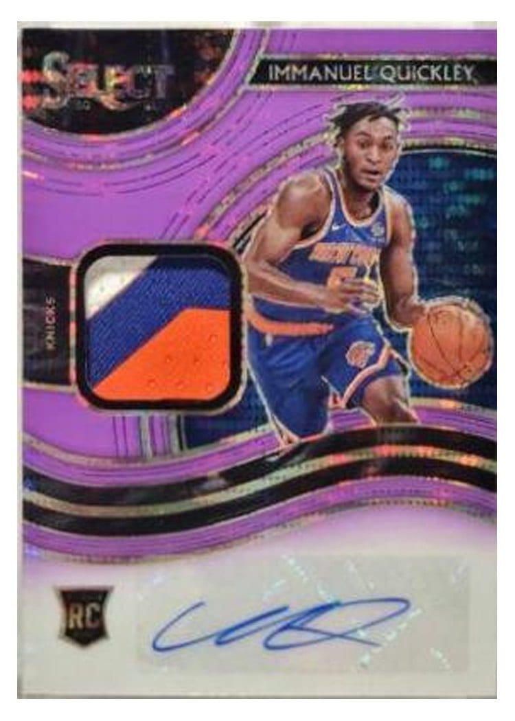 2020-21 Panini Select Base Set Immanuel Quickley #276 card