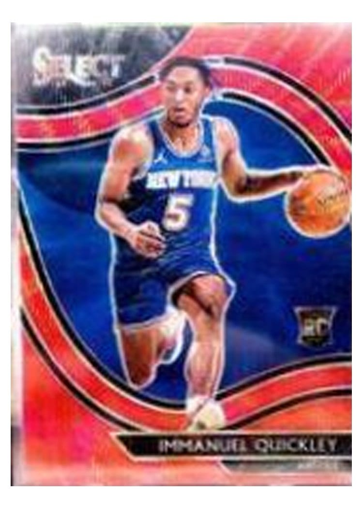 2020-21 Panini Select Base Set Immanuel Quickley #276 card