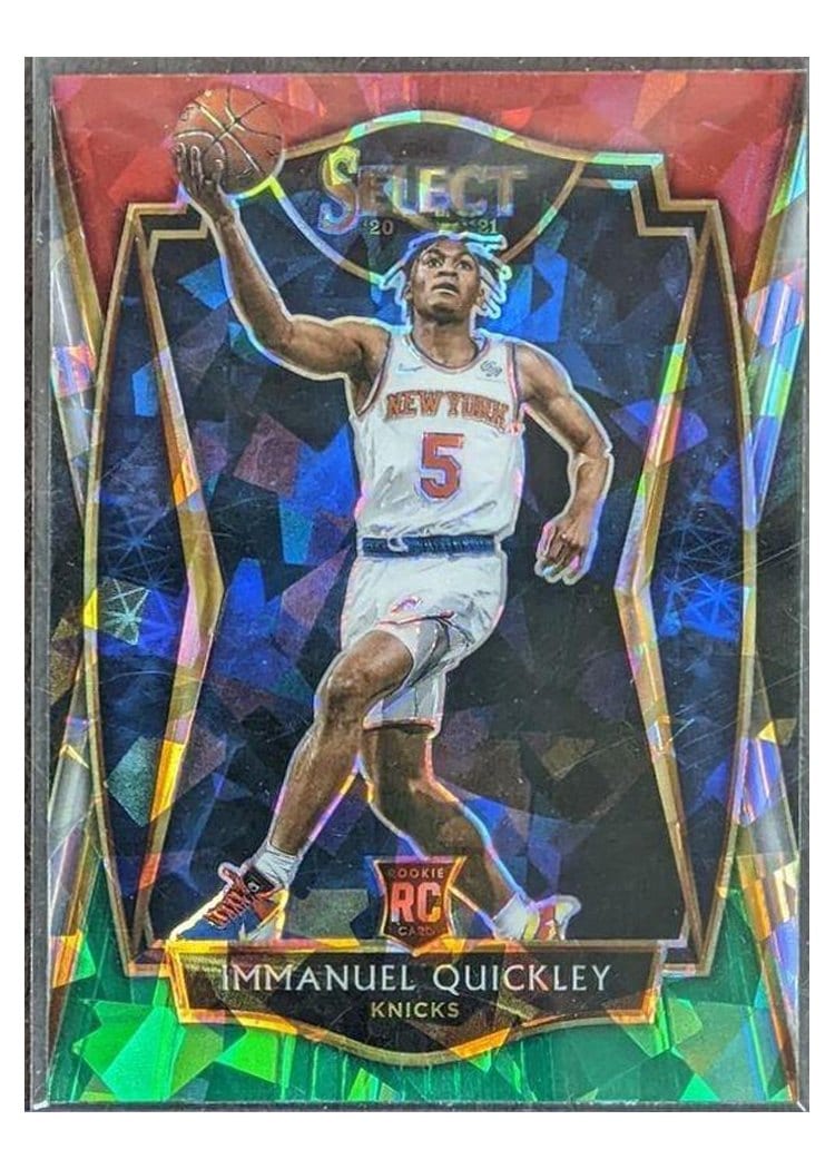 2020-21 Panini Select Base Set Immanuel Quickley #276 card