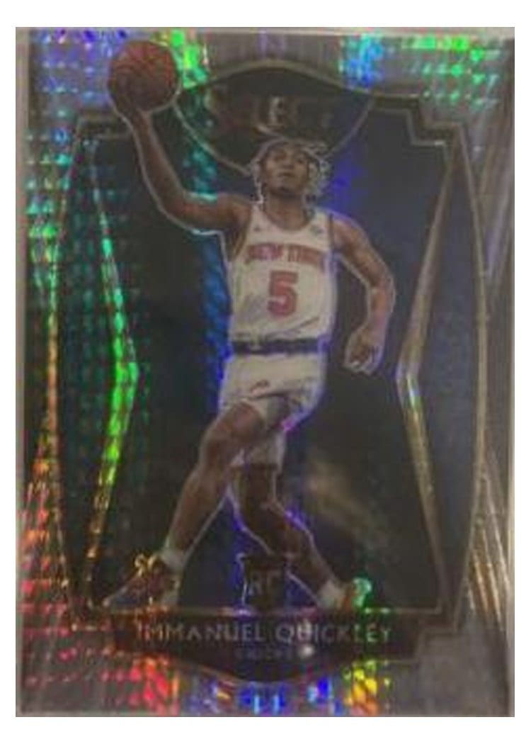 2020-21 Panini Select Base Set Immanuel Quickley #276 card