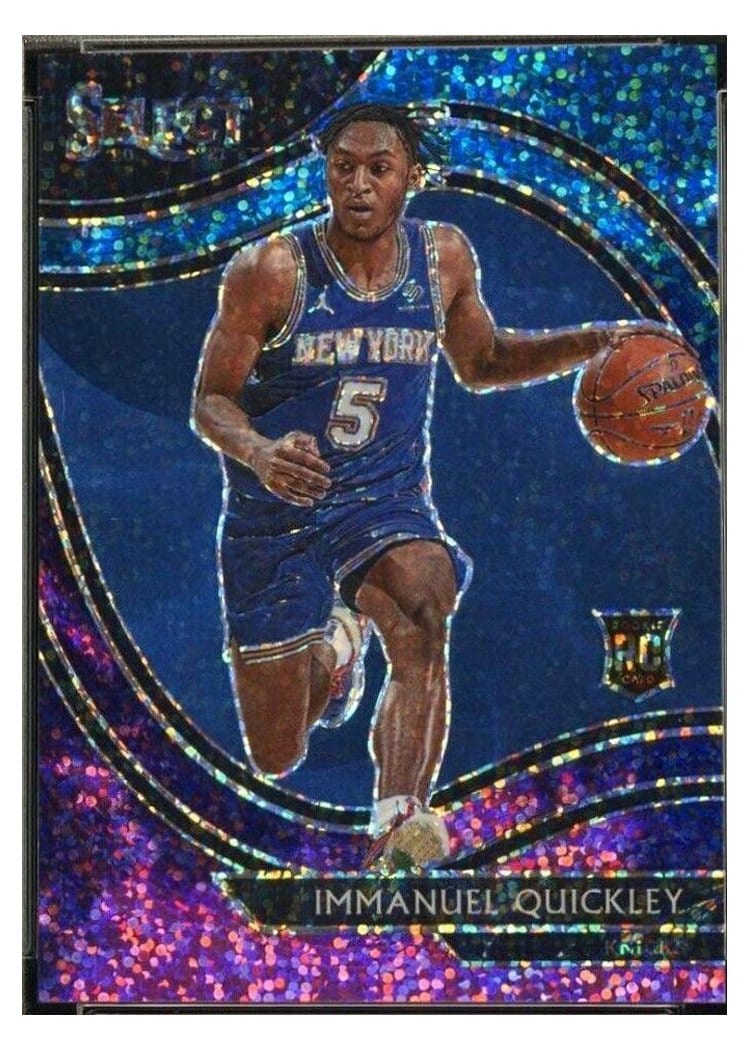 2020-21 Panini Select Base Set Immanuel Quickley #276 card