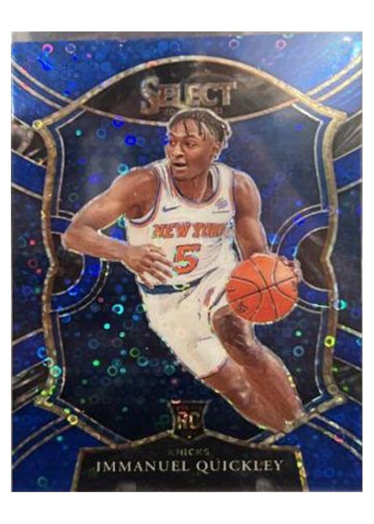 2020-21 Panini Select Base Set Immanuel Quickley #85 card