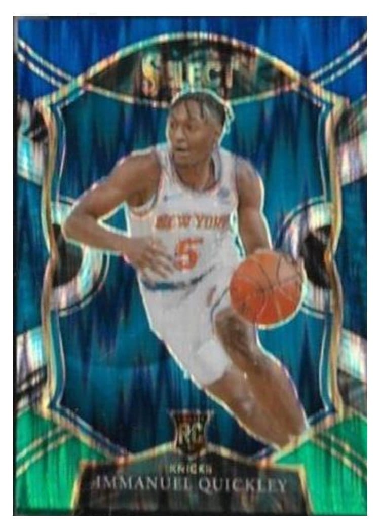 2020-21 Panini Select Base Set Immanuel Quickley #85 card