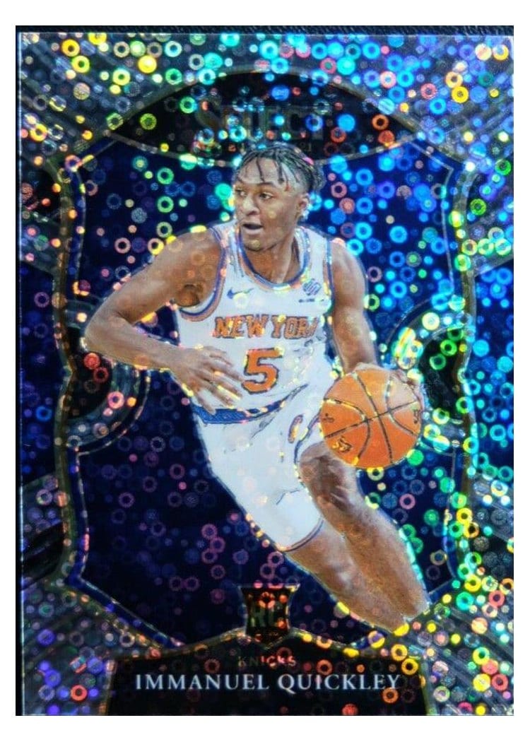 2020-21 Panini Select Base Set Immanuel Quickley #85 card