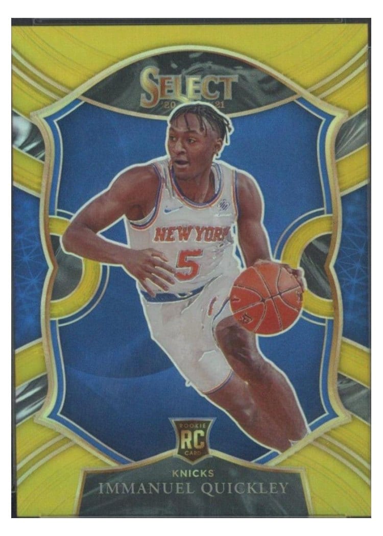 2020-21 Panini Select Base Set Immanuel Quickley #85 card