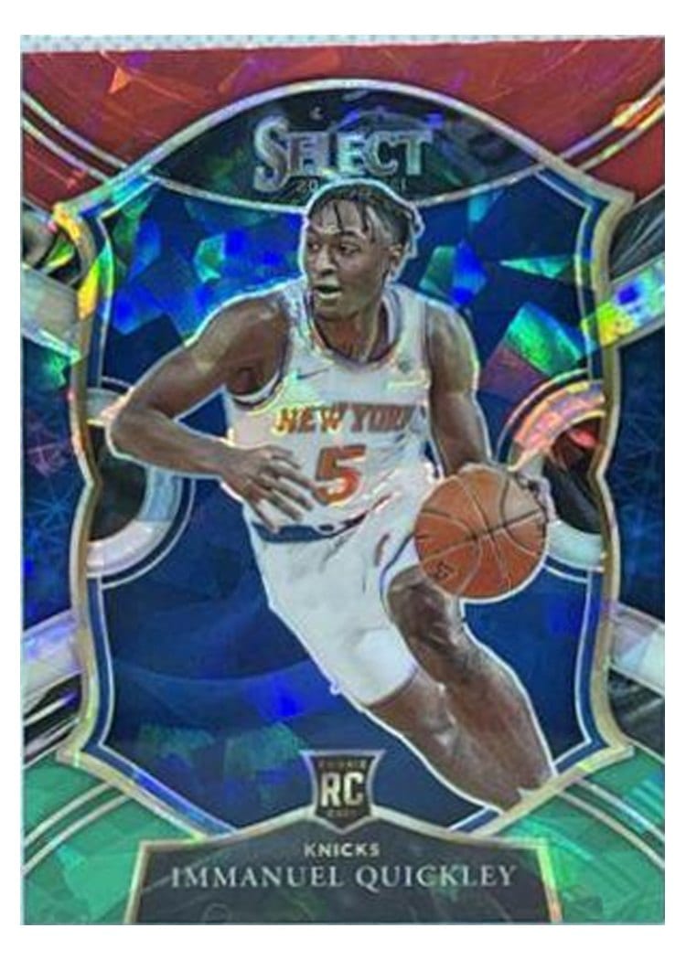 2020-21 Panini Select Base Set Immanuel Quickley #85 card