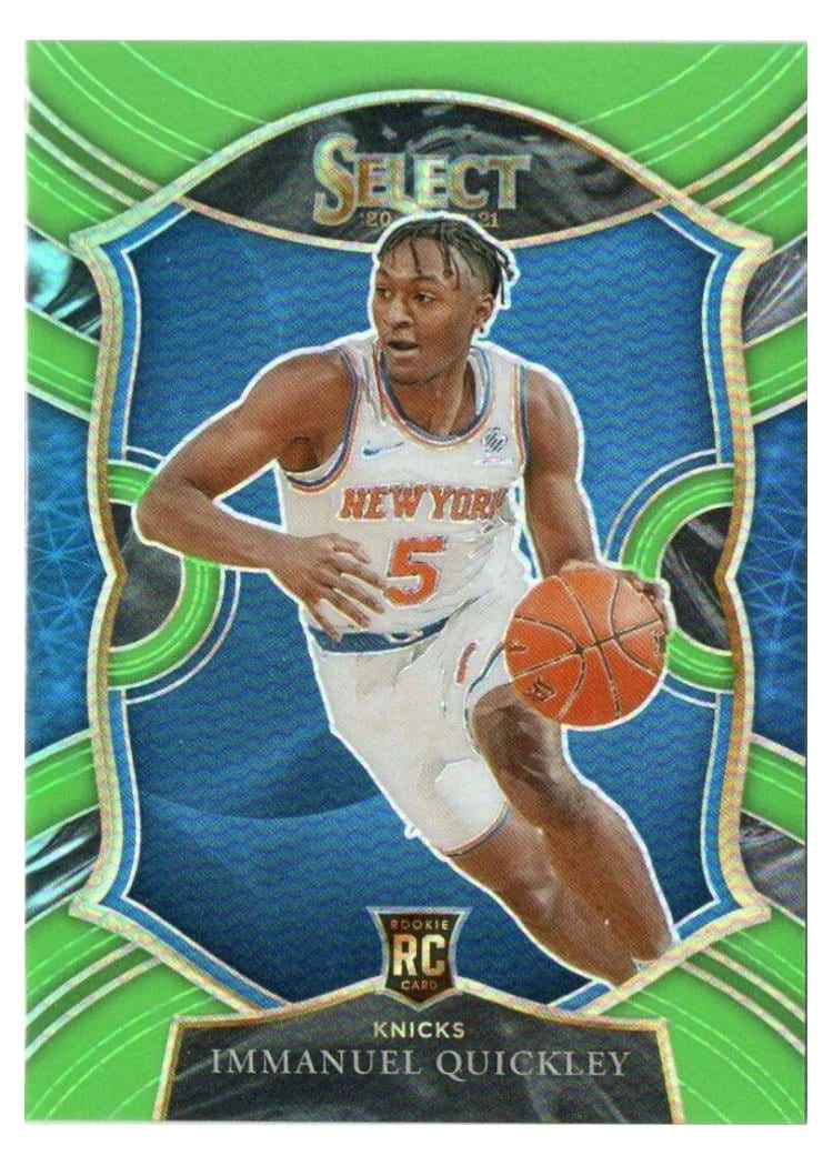 2020-21 Panini Select Base Set Immanuel Quickley #85 card