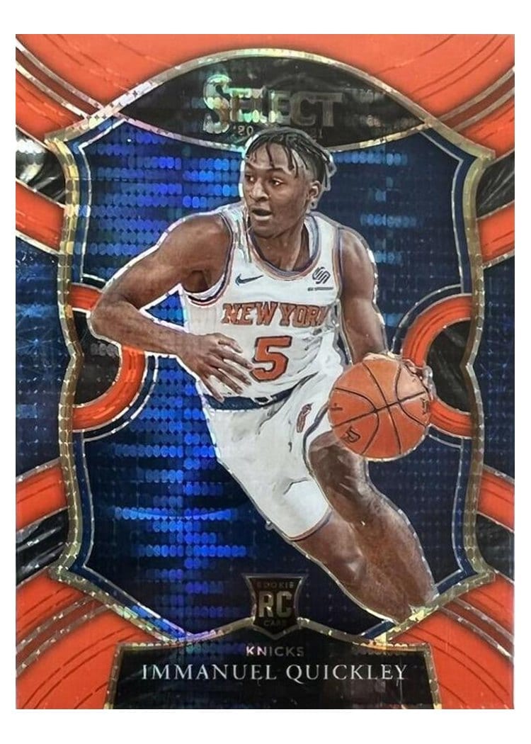 2020-21 Panini Select Base Set Immanuel Quickley #85 card